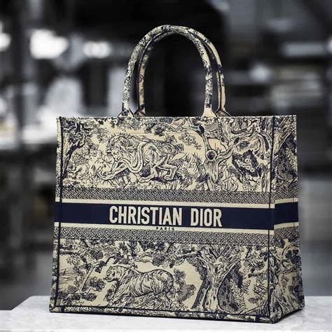 dior book tote authenticity card